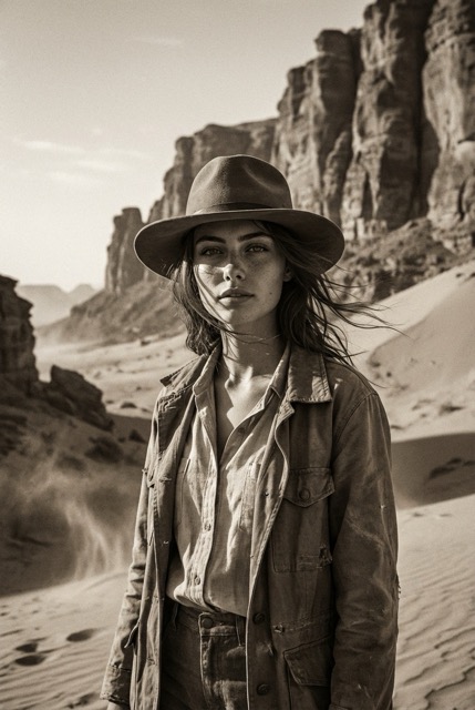 Vintage Desert Elegance